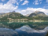 Schweiz - Silvaplanersee Panorama / Oberengadin